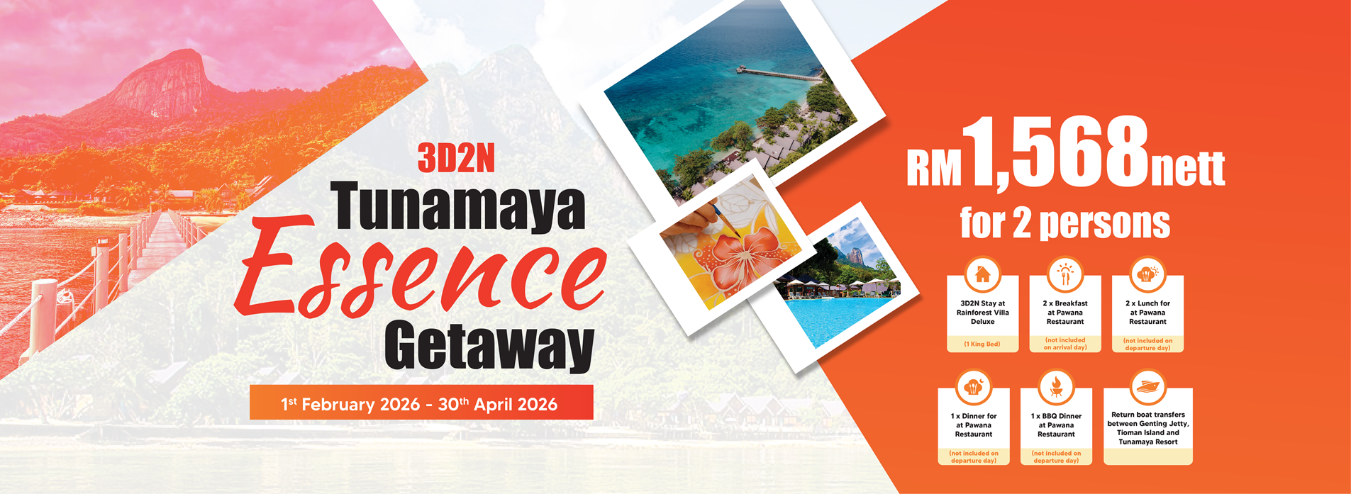 3D2N Tunamaya Essence Getaway